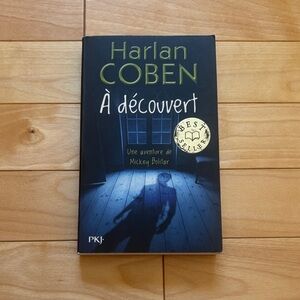 Harlan Coben 'À découvert' Hardcover Book